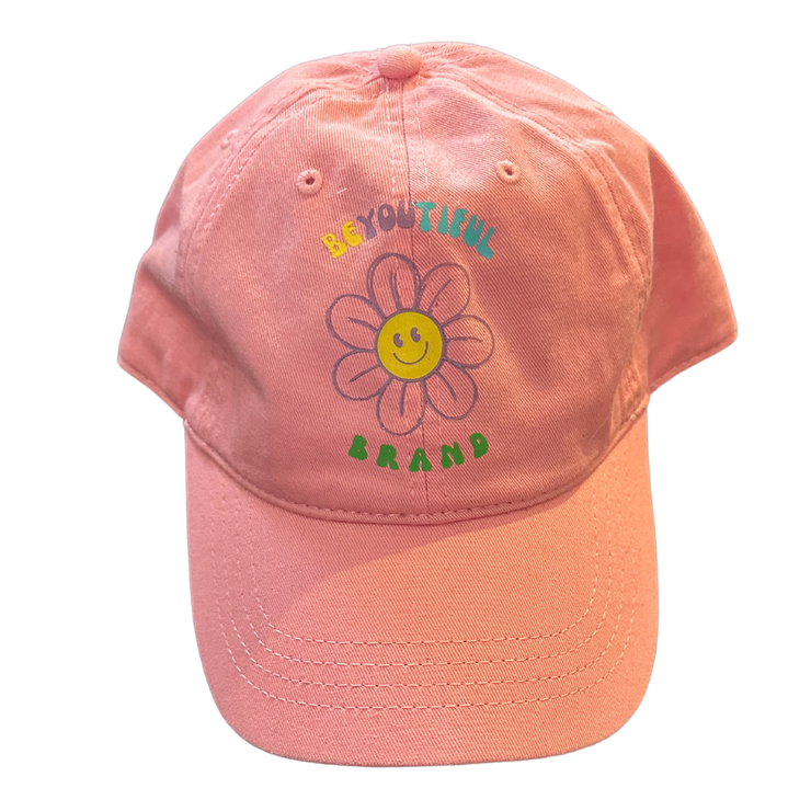 Pink “BeYOUtiful Brand” Daisy Cap