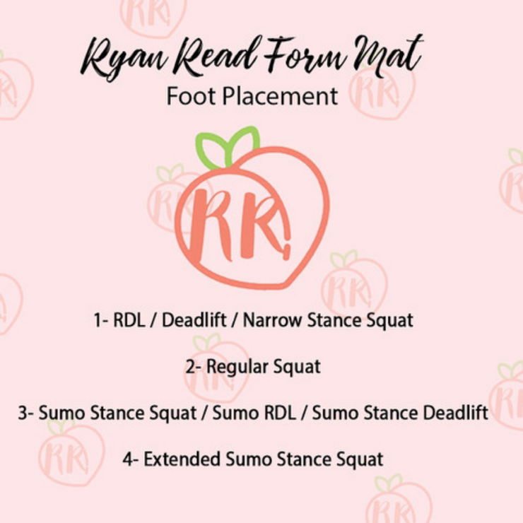 Ryan Read Original Form Mat w/ FREE digital Form Guide Black 5’7 and taller